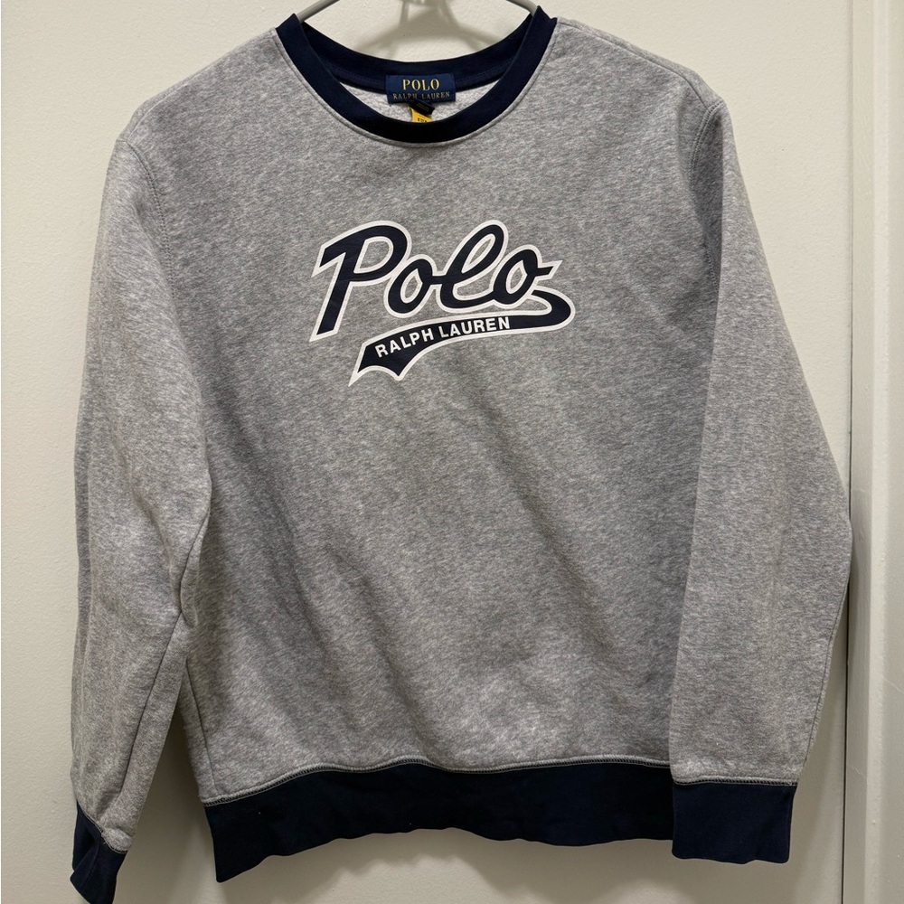 Polo Ralph Lauren Gray Crewneck Sweater